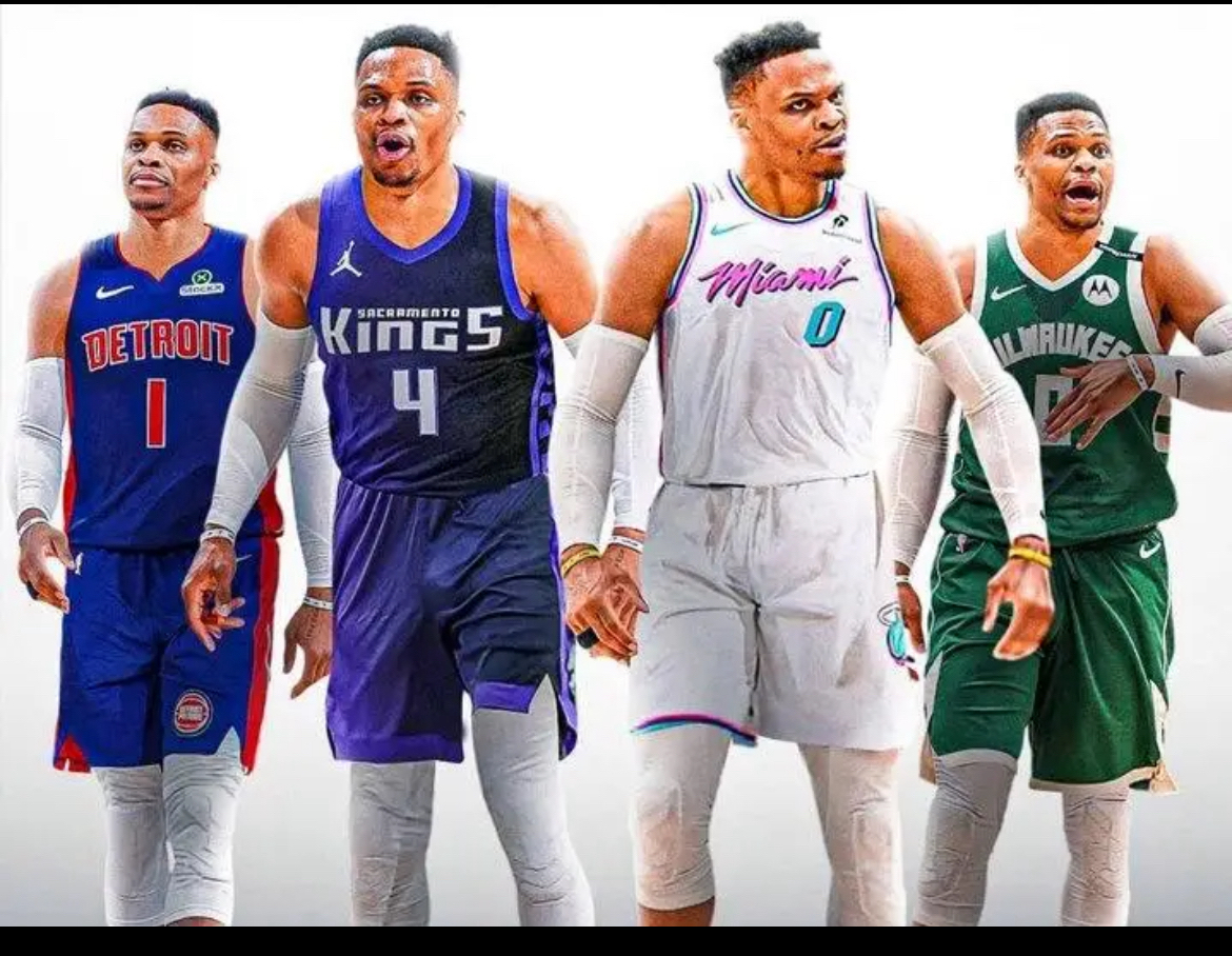 威少成历史首位在7支球队均取得三双的球员创三项纪录的简单介绍