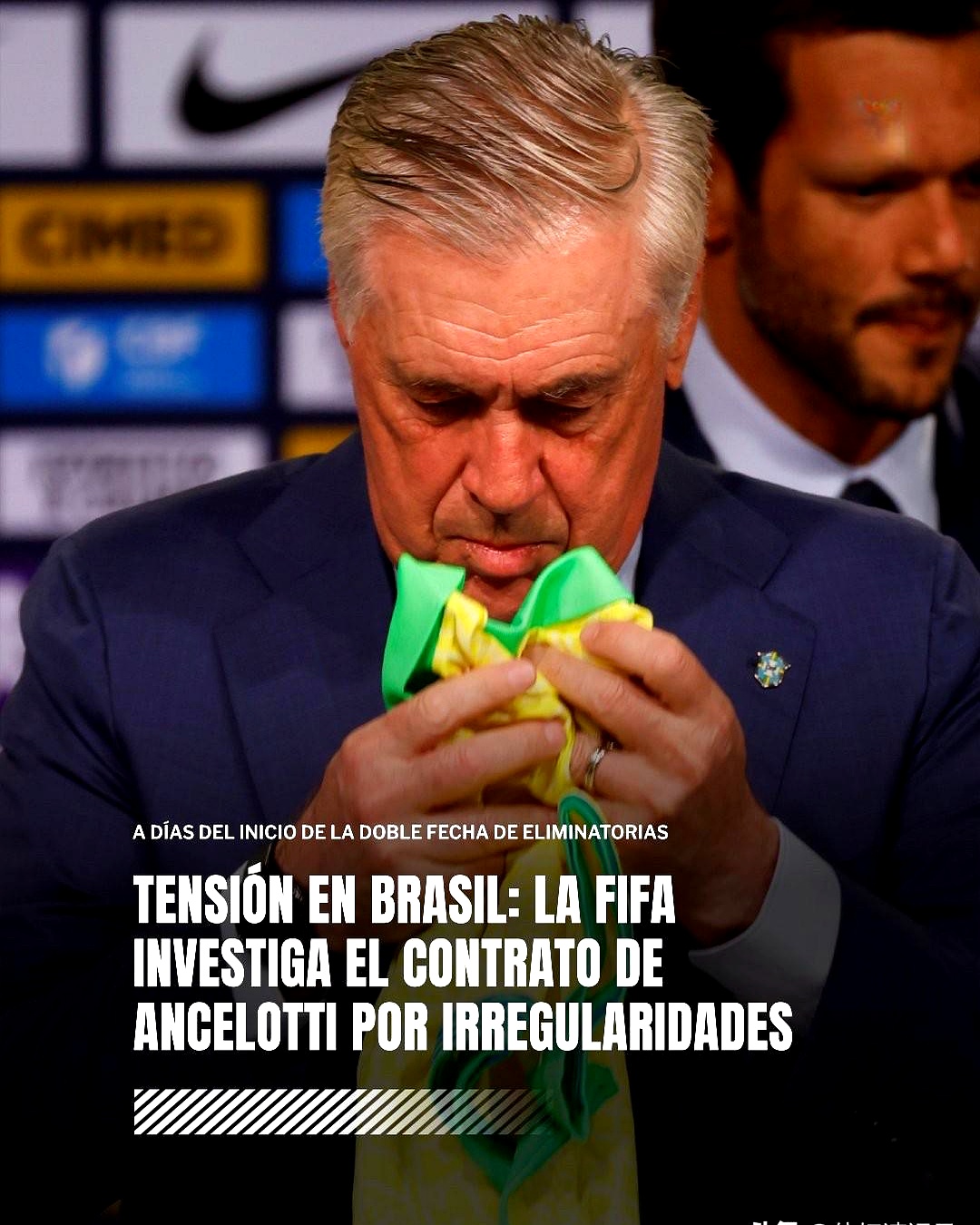 安切洛蒂取得执教巴西开门红带队闯进世界杯决赛圈的简单介绍