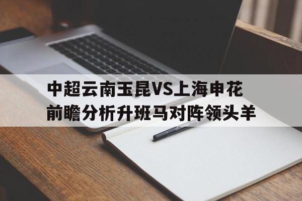 包含中超云南玉昆VS上海申花前瞻分析升班马对阵领头羊的词条  第1张